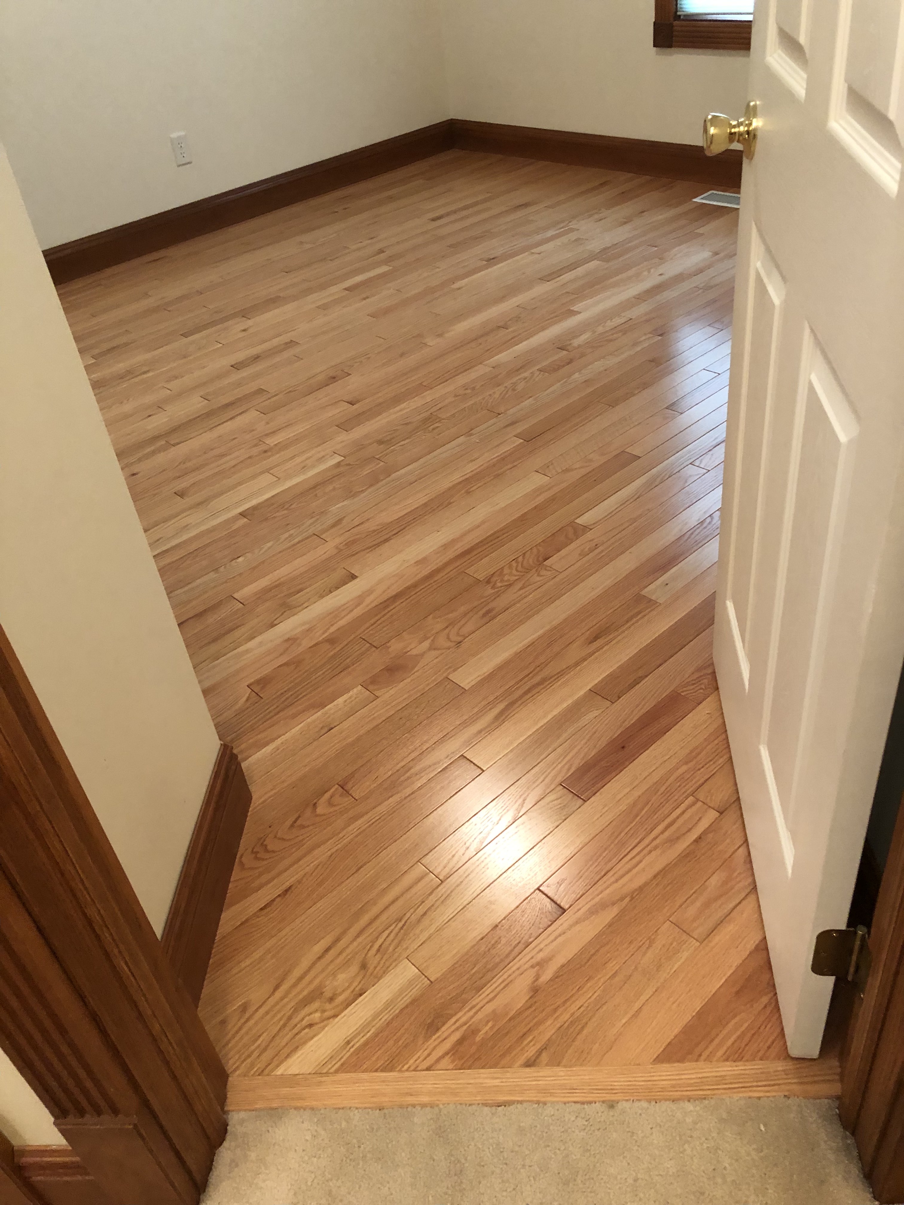 Flooring installation project in Cuyahoga County