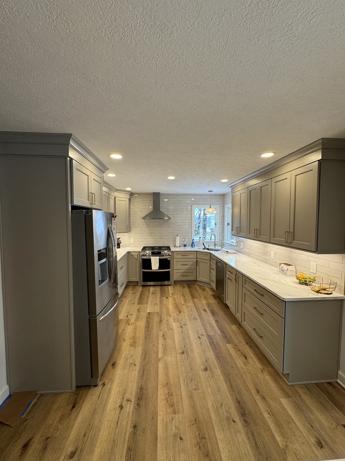 Bathroom renovation with custom tile shower, vanity, and premium fixtures in Northeast Ohio